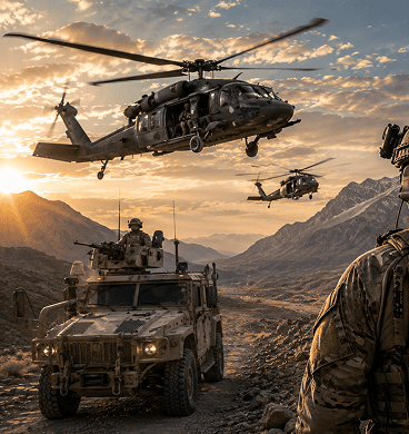 Skali emergency medical support for military personnel in helicopter operations